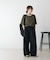 【Enlude】フェイクレイヤードヘンリーネックTシャツ《ユニセックス》
