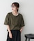 【Enlude】フェイクレイヤードヘンリーネックTシャツ《ユニセックス》