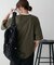 【Enlude】フェイクレイヤードヘンリーネックTシャツ《ユニセックス》