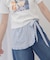 【umm.】エプロンラップスカート