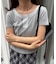 【umm.】レースヘンリー半袖プルオーバー