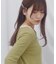 【umm.】リブレースカーディガン