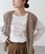 強撚シアーロゴTシャツ
