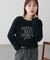 強撚シアーロゴTシャツ