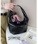 【600mlペットボトル収納◎】円形オイル調バッグ