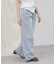 【umm./AW先行予約】ウエスト折り返しワイドデニムパンツ