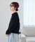 【Enlude】スウェットライクヘンリーネックニット《ユニセックス》