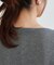 【Enlude】スウェットライクヘンリーネックニット《ユニセックス》