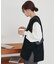 フェザーヤーンチュニックベスト