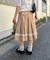 【umm.】ウエストポーチ付きプリーツスカート