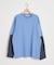 【Enlude】オーバーサイズレイヤード半袖Ｔシャツ《ユニセックス》