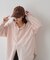 【Enlude】アソートストライプフリンジオーバーシャツ《ユニセックス》