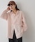 【Enlude】アソートストライプフリンジオーバーシャツ《ユニセックス》