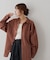 【Enlude】アソートストライプフリンジオーバーシャツ《ユニセックス》