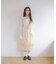 【umm.】前リボンモヘアライクルーズニット
