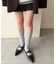【S～XL展開】ポインテッドクロスストラップシューズ