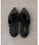 【S～XL展開】ポインテッドクロスストラップシューズ