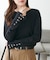 リブ袖口ボタンロングスリーブ《WEB限定カラーあり》