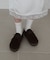 【3秒で履ける！！】モカシンサボシューズ
