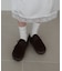 【3秒で履ける！！】モカシンサボシューズ