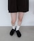 【3秒で履ける！！】モカシンサボシューズ
