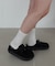 【3秒で履ける！！】モカシンサボシューズ
