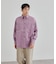 【Enlude】カラーデニムシャツ《ユニセックス》