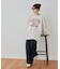 【Enlude】ヒビワレカレッジロゴスウェット《WEB限定カラーあり》