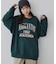 【Enlude】ヒビワレカレッジロゴスウェット《WEB限定カラーあり》
