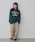 【Enlude】ヒビワレカレッジロゴスウェット《WEB限定カラーあり》