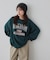 【Enlude】ヒビワレカレッジロゴスウェット《WEB限定カラーあり》