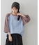 【Enlude】製品加工ワッフルラグラン7分袖Tシャツ《ユニセックス》