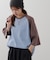 【Enlude】製品加工ワッフルラグラン7分袖Tシャツ《ユニセックス》