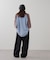 【Enlude】製品加工ワッフルラグラン7分袖Tシャツ《ユニセックス》