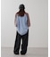 【Enlude】製品加工ワッフルラグラン7分袖Tシャツ《ユニセックス》