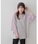 【Enlude】製品加工ワッフルラグラン7分袖Tシャツ《ユニセックス》