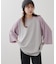 【Enlude】製品加工ワッフルラグラン7分袖Tシャツ《ユニセックス》