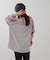 【Enlude】製品加工ワッフルラグラン7分袖Tシャツ《ユニセックス》