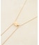 【GOLDY】ビーンズループタイネックレス