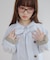 【umm.】ボウタイ付きフェイクスウェードジャケット