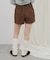 【umm.】コーデュロイショートパンツ
