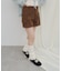 【umm.】コーデュロイショートパンツ
