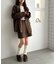 【コーデのアクセントに】リブ編みレッグウォーマー