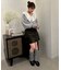 【コーデのアクセントに】リブ編みレッグウォーマー