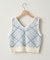 アーガイルベスト