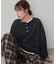 【Enlude】ピグメント裏毛ヘンリーネック《ユニセックス》