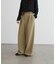 杢見えタックワイドパンツ