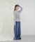 【umm.】レースレイヤードドレープチョーカープルオーバー