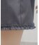 【umm.】裾フリルショートパンツ