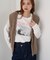 モノクロフォトロゴTシャツ